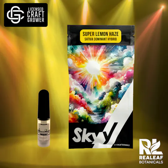 Realeaf Botanicals - Super Lemon Haze Vape Cartridge 0.3g - 1