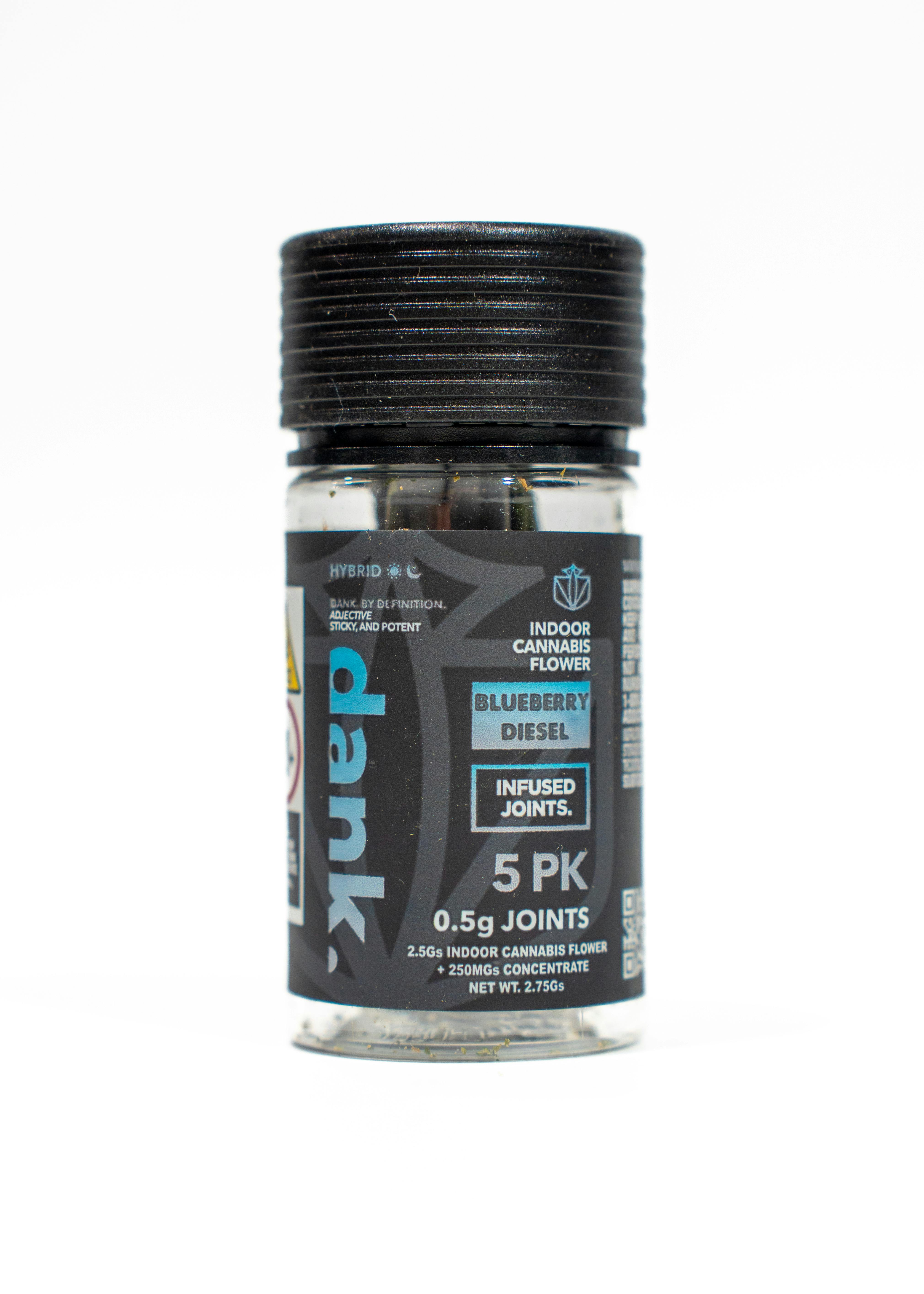 Dank By Definition - BLUEBERRY DIESEL (5 PACK PRE-ROLL) - 1