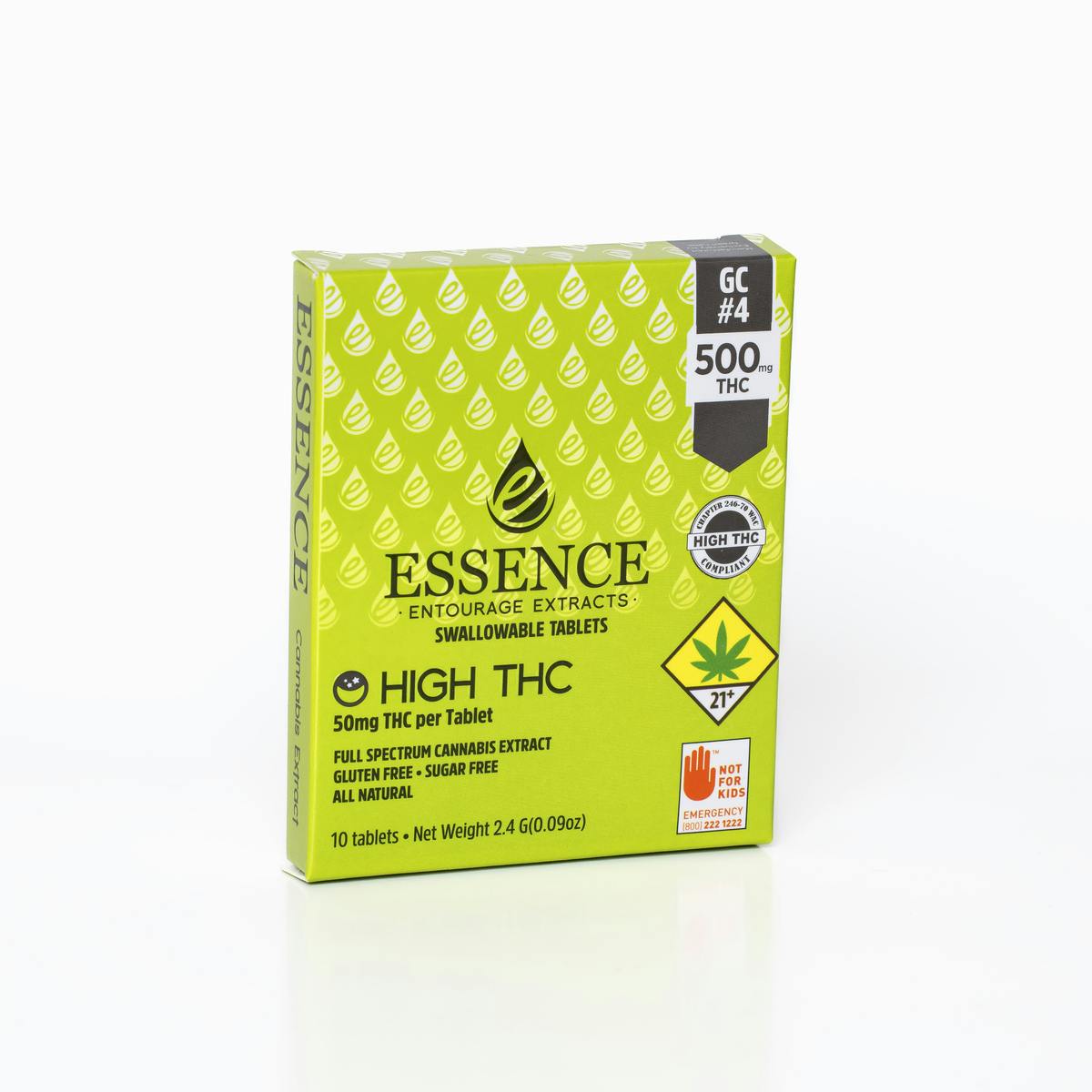 Swifts Edibles - Essence Cannabis Tablets | GG #4 - 500mg - High THC - 1