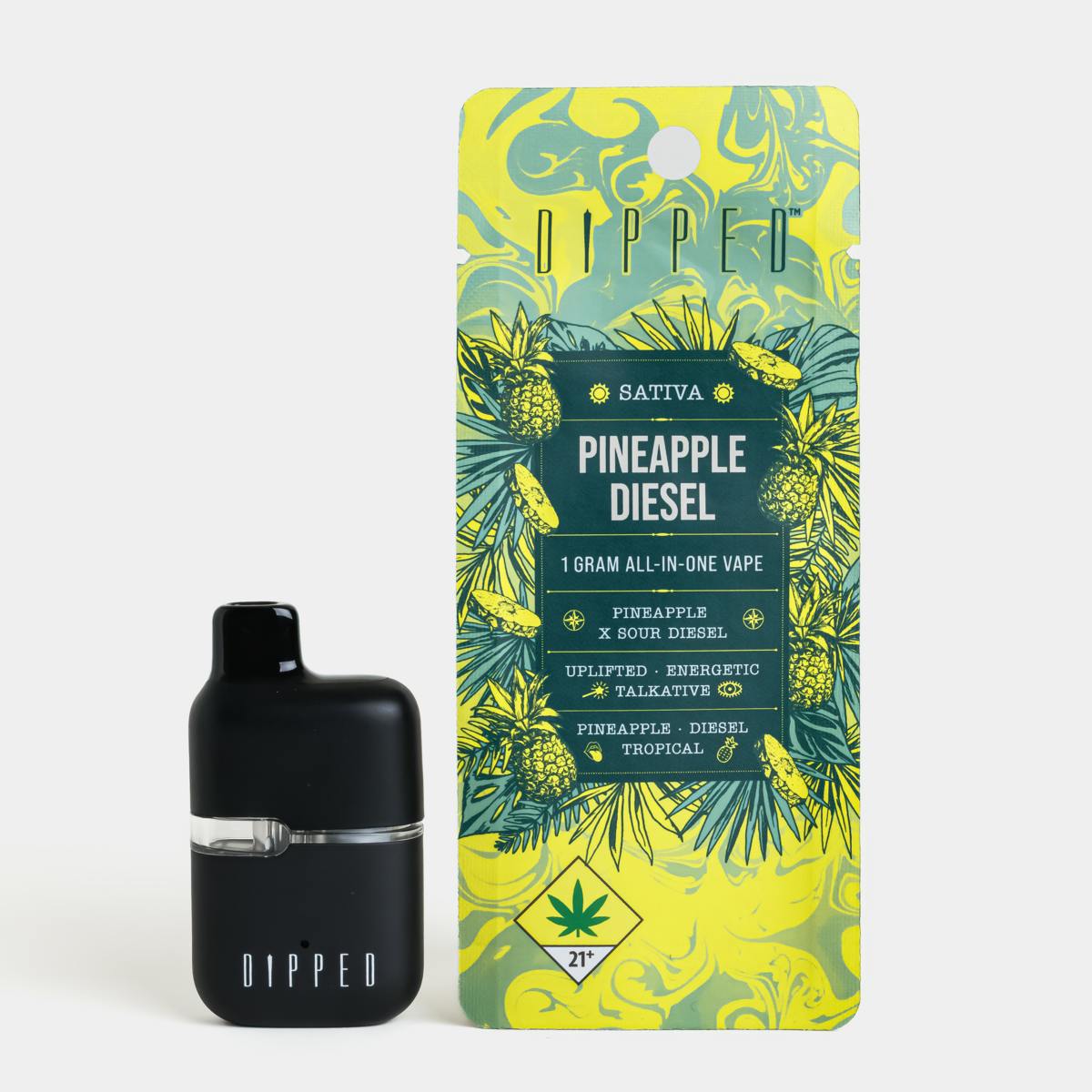 Swifts Edibles - Dipped Pineapple Diesel AIO 1g - 1