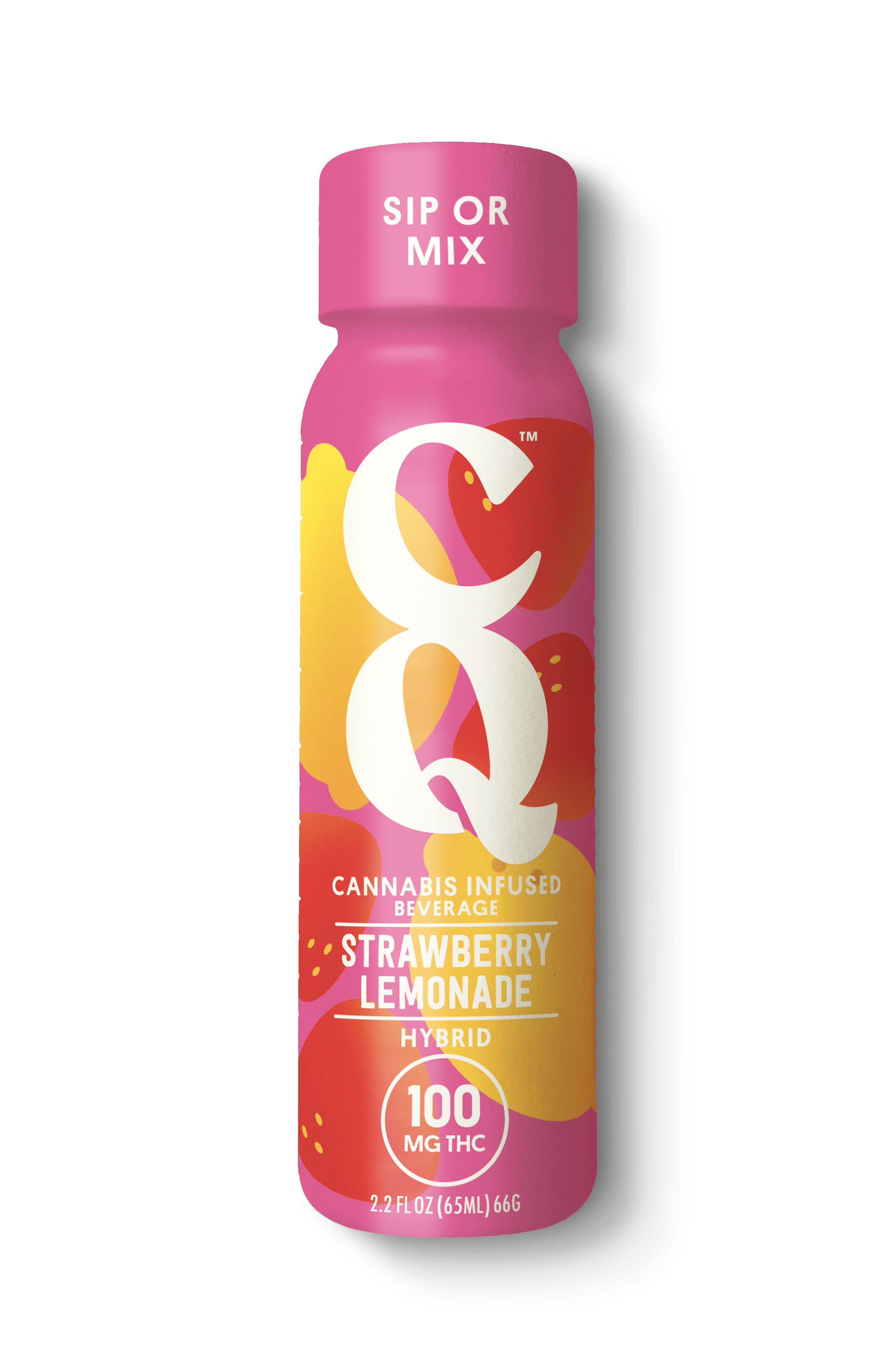 Swifts Edibles - CQ 2oz Shots - Strawberry Lemonade 100mg - 1