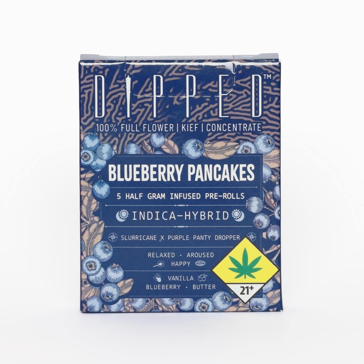 Swifts Edibles - Dipped Blueberry Pancakes Flavored Infused Pre-Roll 5g - 5pk - 1