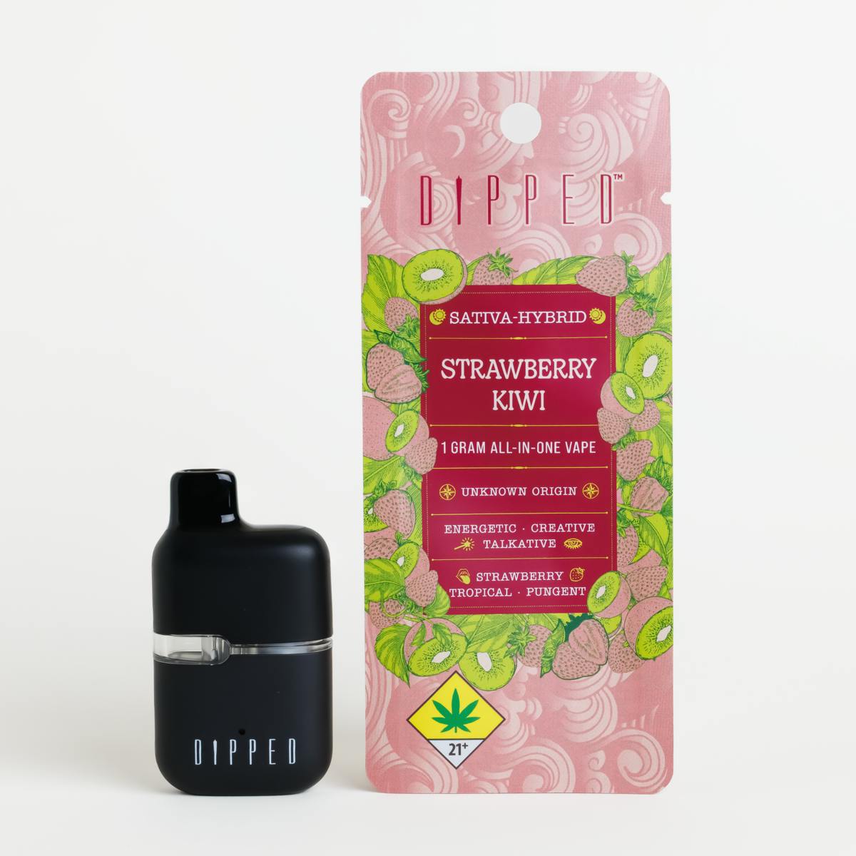 Swifts Edibles - Dipped Strawberry Kiwi AIO 1g - 1