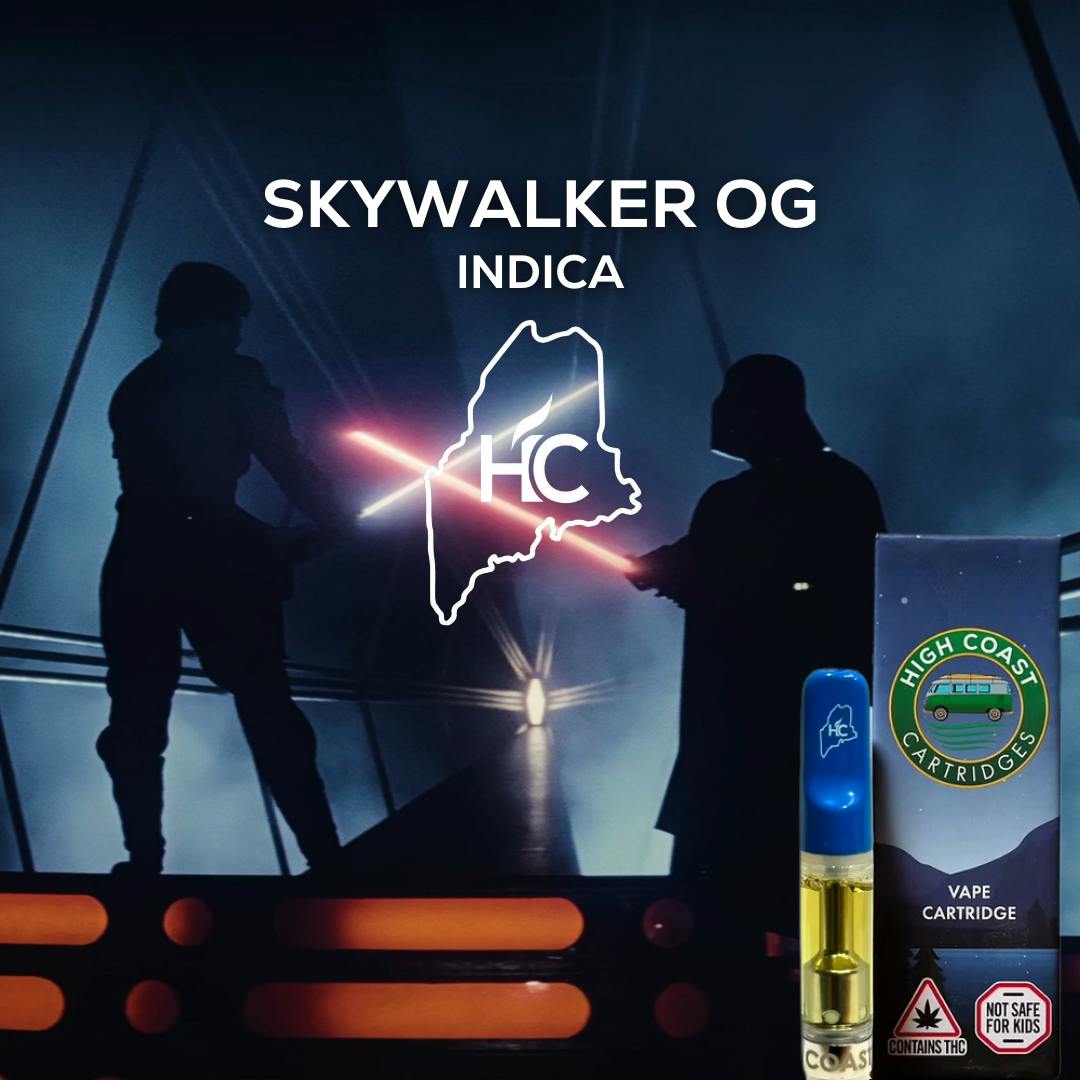 High Coast - High Coast 1G THC Cartridge - Skywalker OG (Indica) - 1