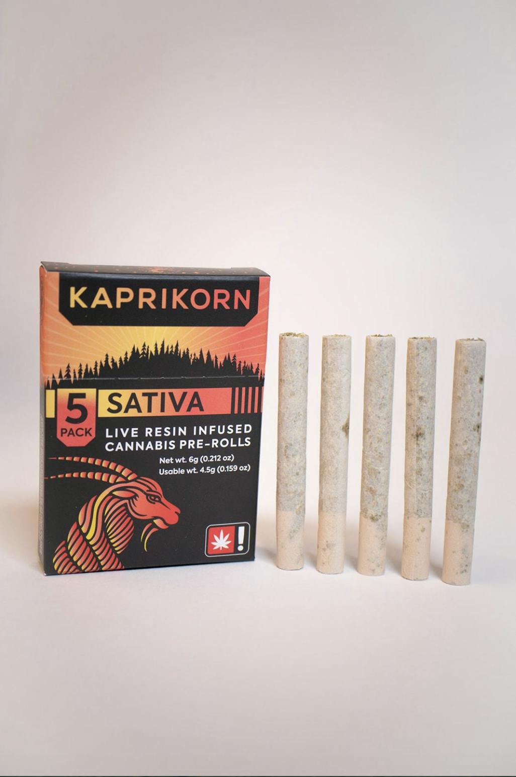 Kaprikorn - Jack Herer + Warritos | Kaprikorn | Infused Pre Roll | 5PK 6G - 1