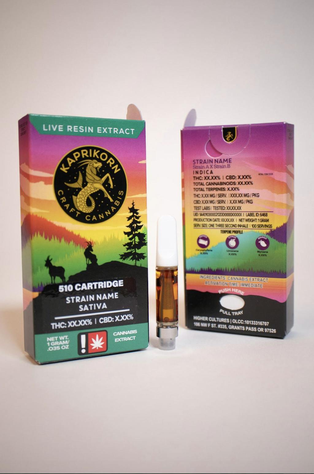 Kaprikorn - Mutenant Dan | Kaprikorn | Live Resin Cart | 1G - 1