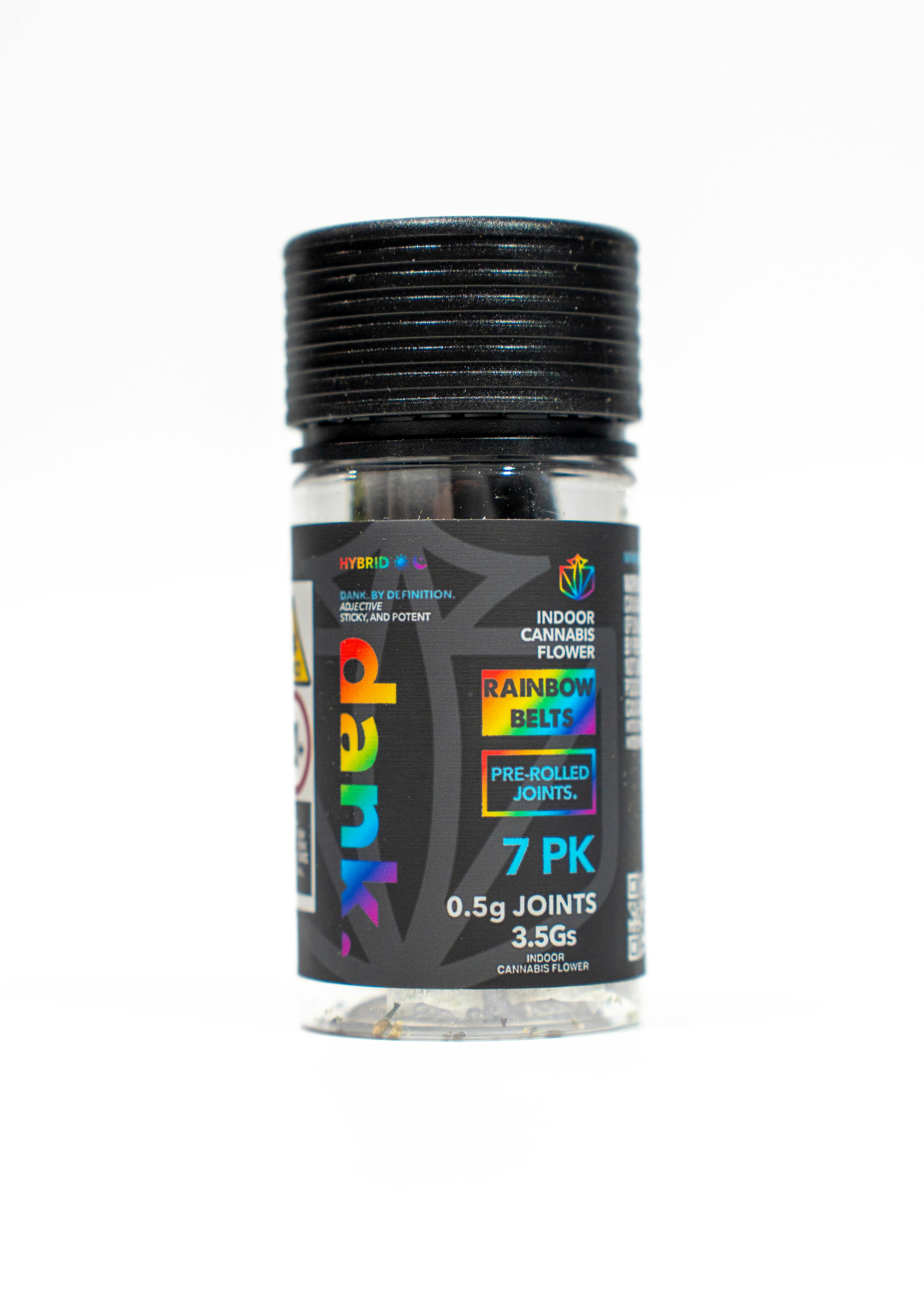 Dank By Definition - RAINBOW BELTS (7 PACK PRE-ROLL) - 1