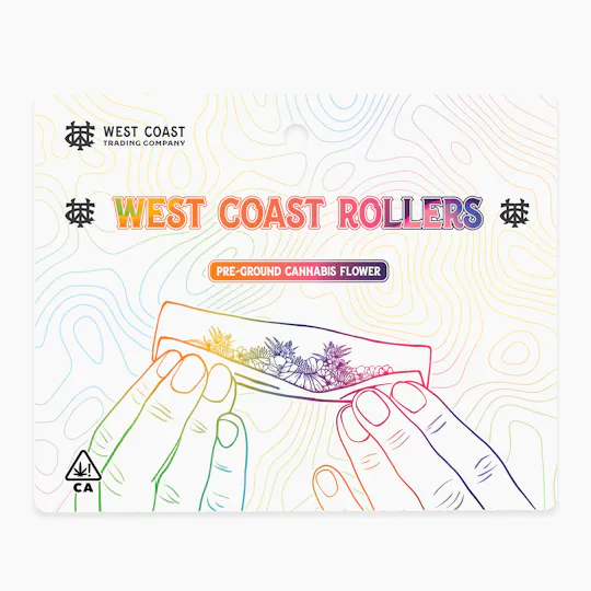West Coast Trading Company - West Coast Rollers | Amnesia Haze | 14g - 1