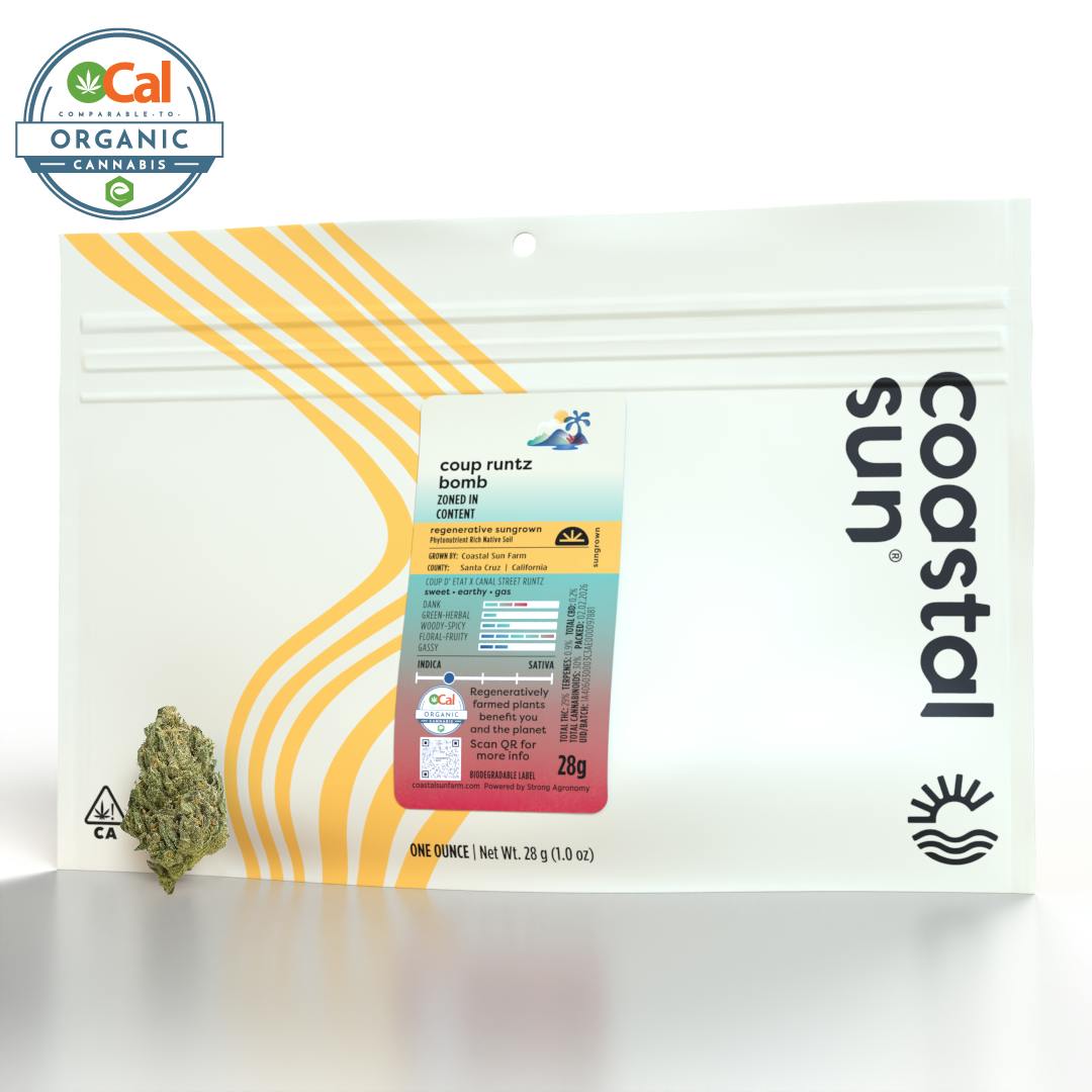 Coastal Sun - Coup Runtz Bomb Sungrown Flower 28g - 1