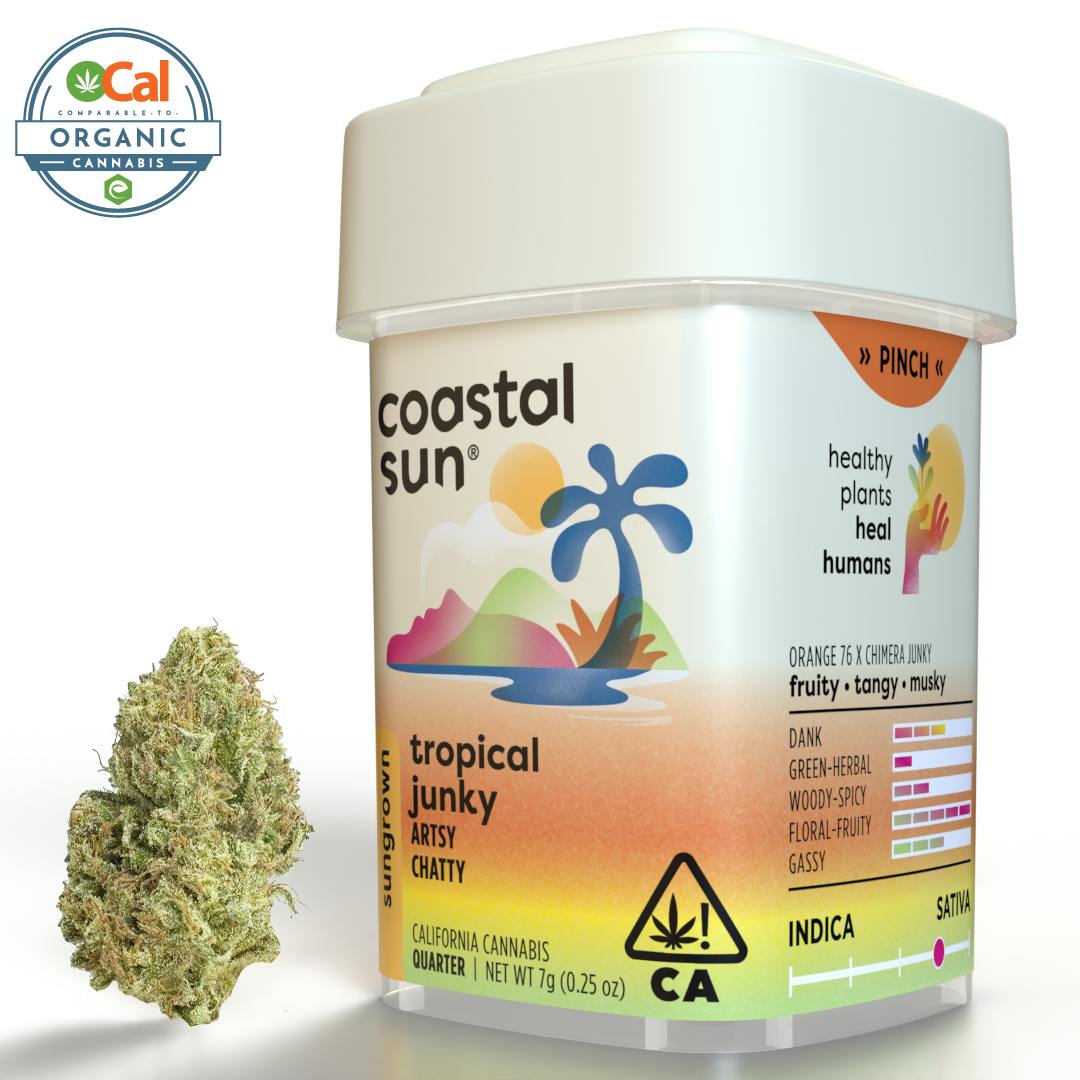 Coastal Sun - Tropical Junky Sungrown Flower 7g - 1