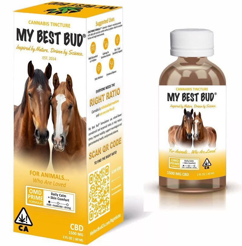 My Best Bud VET - OMD Prime 1500mg CBD 2 fl oz - 1