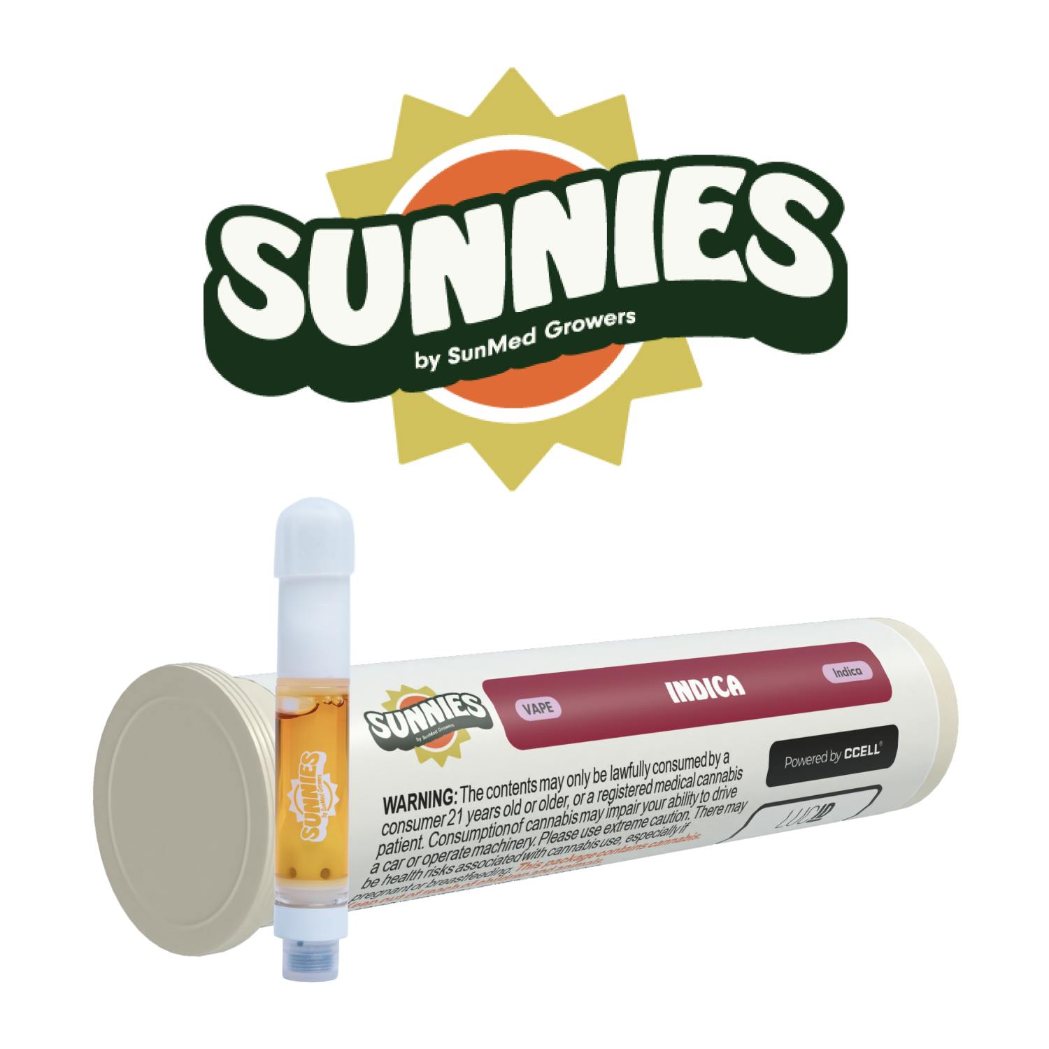 SunMed Growers - Very Berry Muffins Distillate Vape 0.5g - 1