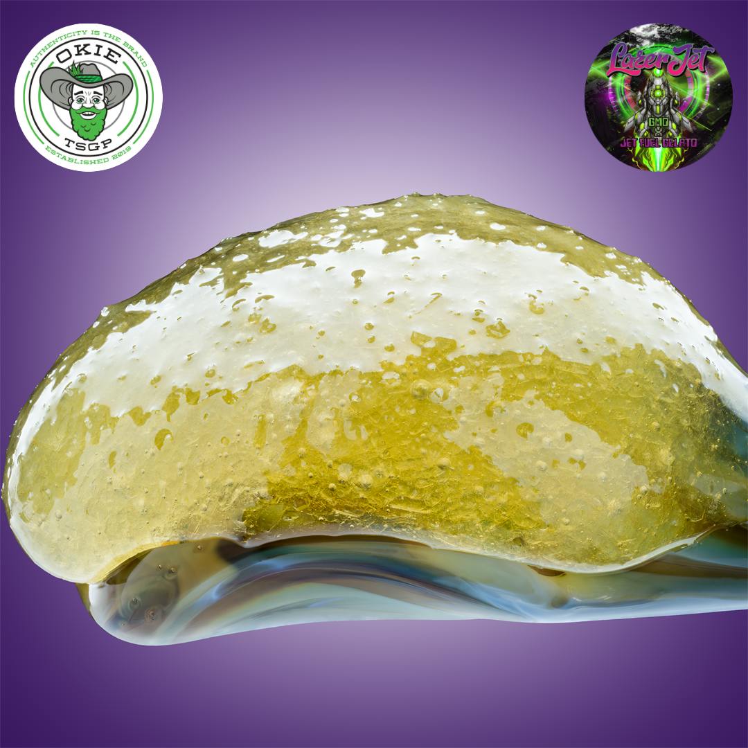 Okie TSGP - Lazer Jet - Live Hash Rosin Jam - 1g - 1