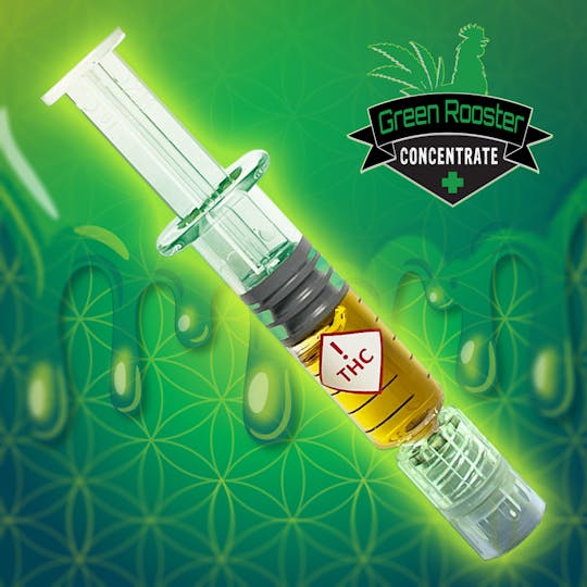 Green Rooster - Concentrates – Syringe – White Rhino – 1g - 1
