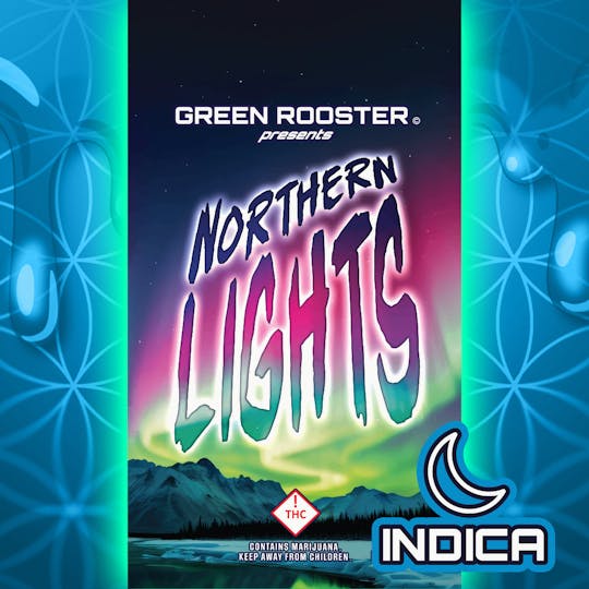 Green Rooster - Vape Cartridge – 510 Thread – Distillate – Northern Lights – 1g - 1