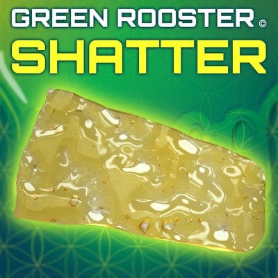 Green Rooster - Concentrates – Shatter – 1987 – 1g - 1