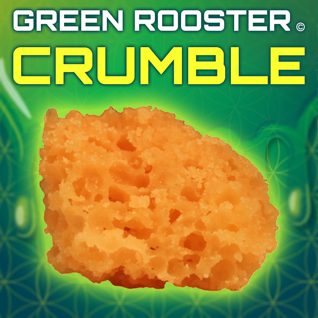 Green Rooster - Concentrates – Wax – Crumble – Governmint Oasis – 1g - 1