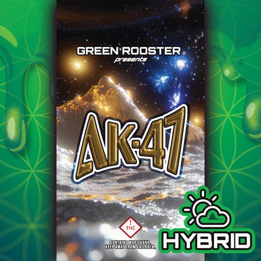 Green Rooster - Vape Cartridge – 510 Thread – Distillate – AK-47 – 1g - 1