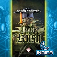 Green Rooster - Vape Cartridge – 510 Thread – Distillate – Master Kush – 1g - 1