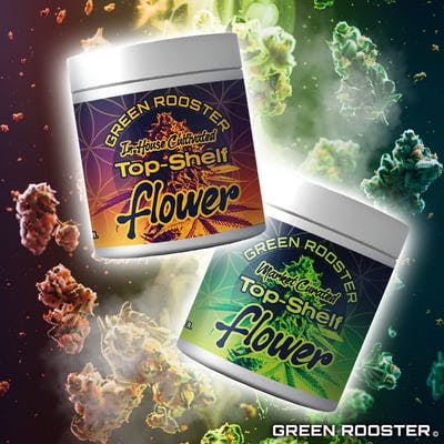 Green Rooster - Flower – Top-Shelf – Pineapple Breeze – 3.5g - 1
