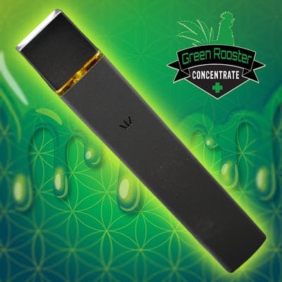 Green Rooster - Vape Cartridge – Disposable – Master Kush – .5g - 1