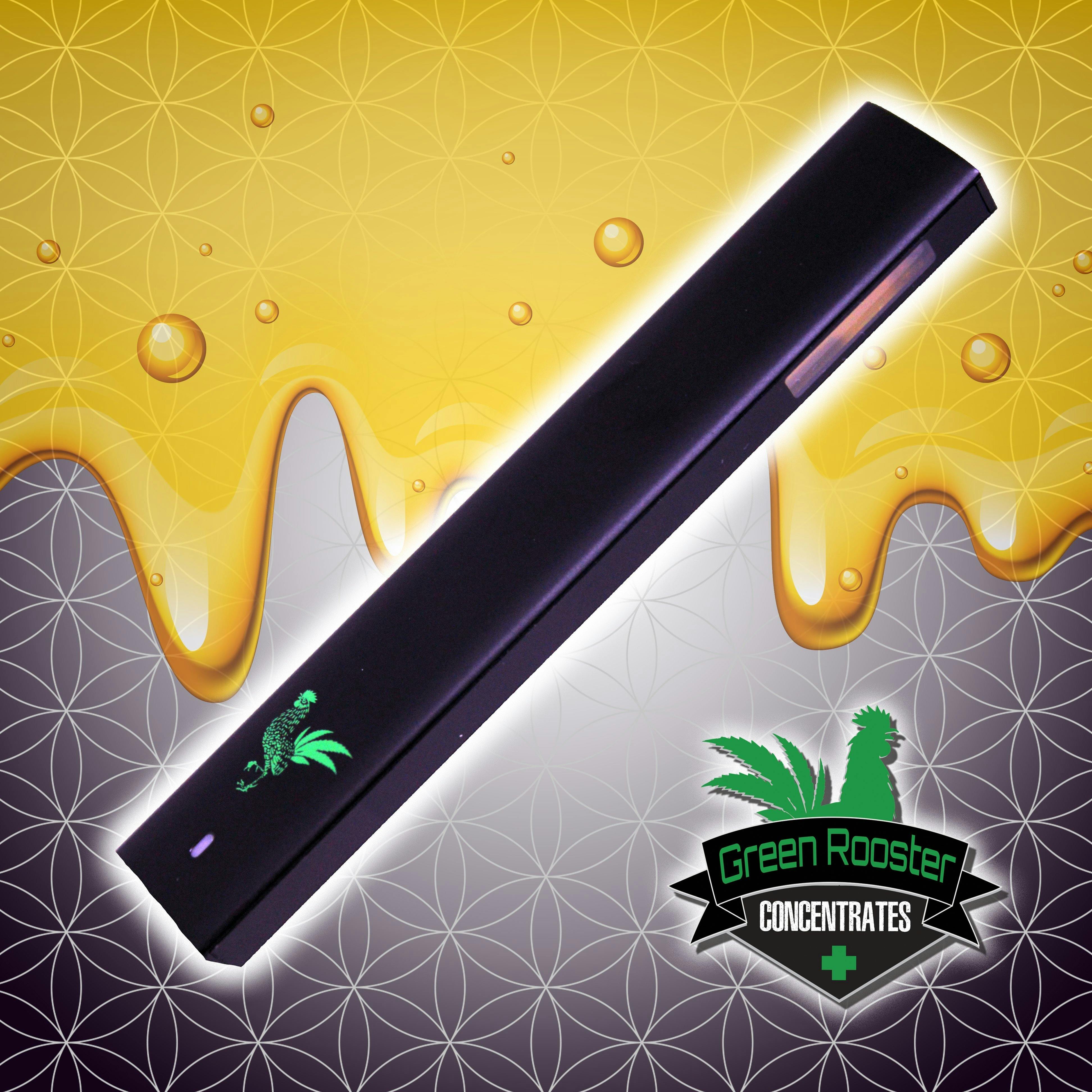 Green Rooster - Vape Cartridge – Disposable – AK-47 – .5g - 1