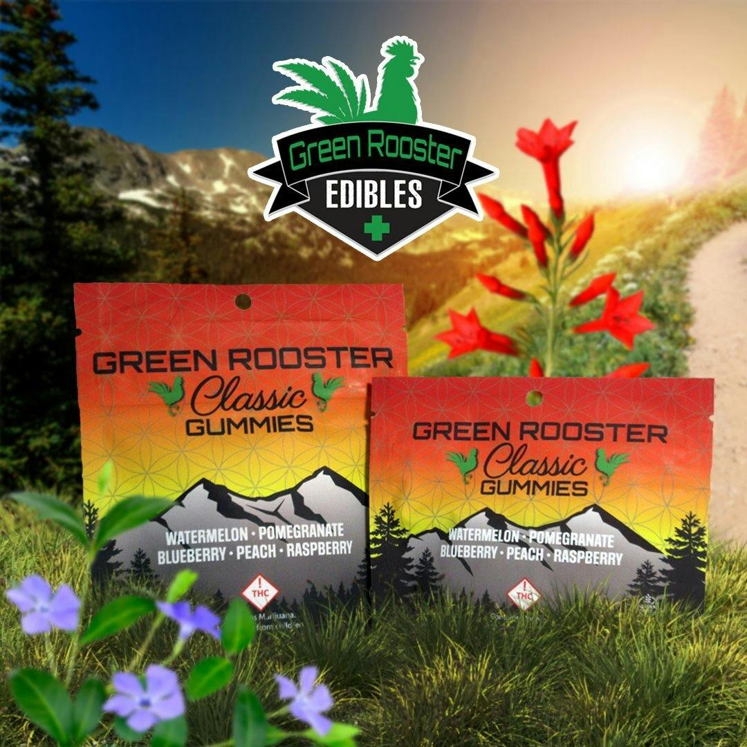 Green Rooster - Edibles – Gummies – Classic Variety – 500mg – 10pk - 1