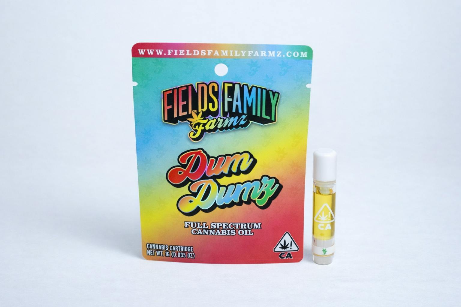 Fields Family Farmz - Dum Dumz- 1G Full Spectrum Cartridge - 1
