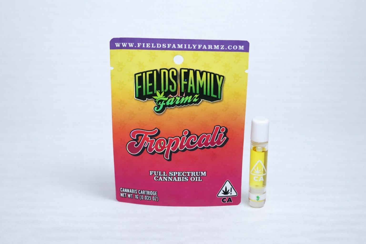 Fields Family Farmz - Tropicali - 1G Full Spectrum Cartidge - 1