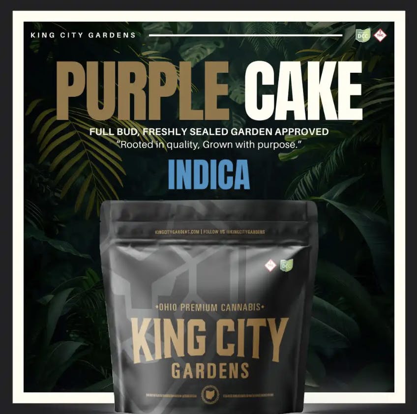 King City Gardens - King City Gardens | Gold | Purple Cake - Flower 2.83g - 1