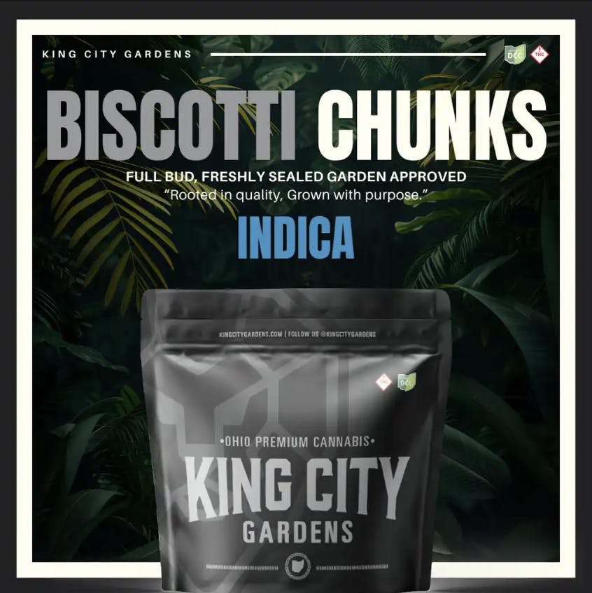 King City Gardens - King City Gardens | Silver | Biscotti Chunks - Flower Smalls 2.83g - 1