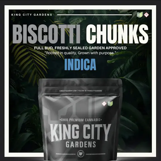 King City Gardens - King City Gardens | Silver | Biscotti Chunks - Flower Smalls 2.83g - 1