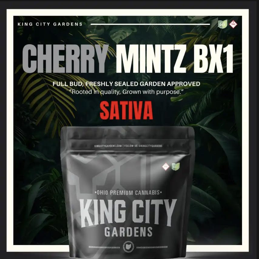 King City Gardens - King City Gardens | Silver | Cherry Mintz Bx1 - Flower Smalls 2.83g - 1