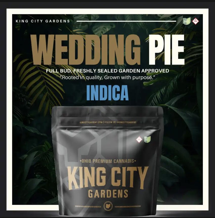 King City Gardens - King City Gardens | Gold | Wedding Pie - Flower 2.83g - 1