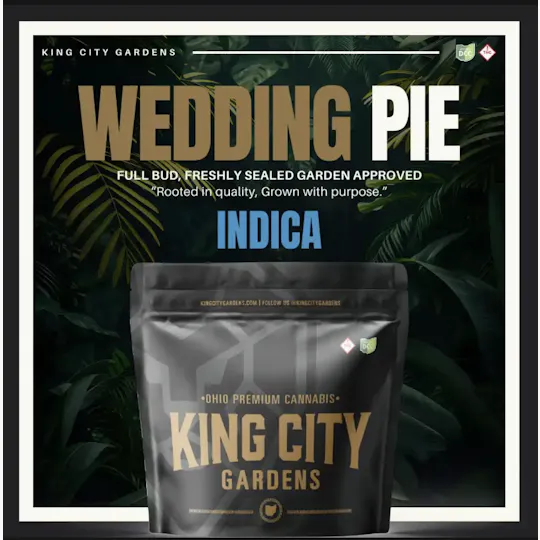 King City Gardens - King City Gardens | Gold | Wedding Pie - Flower 2.83g - 1