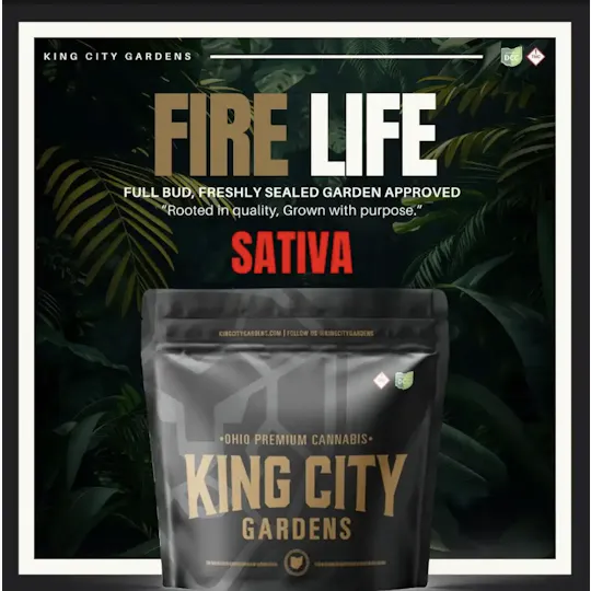 King City Gardens - King City Gardens | Gold | Fire Life - Flower 2.83g - 1