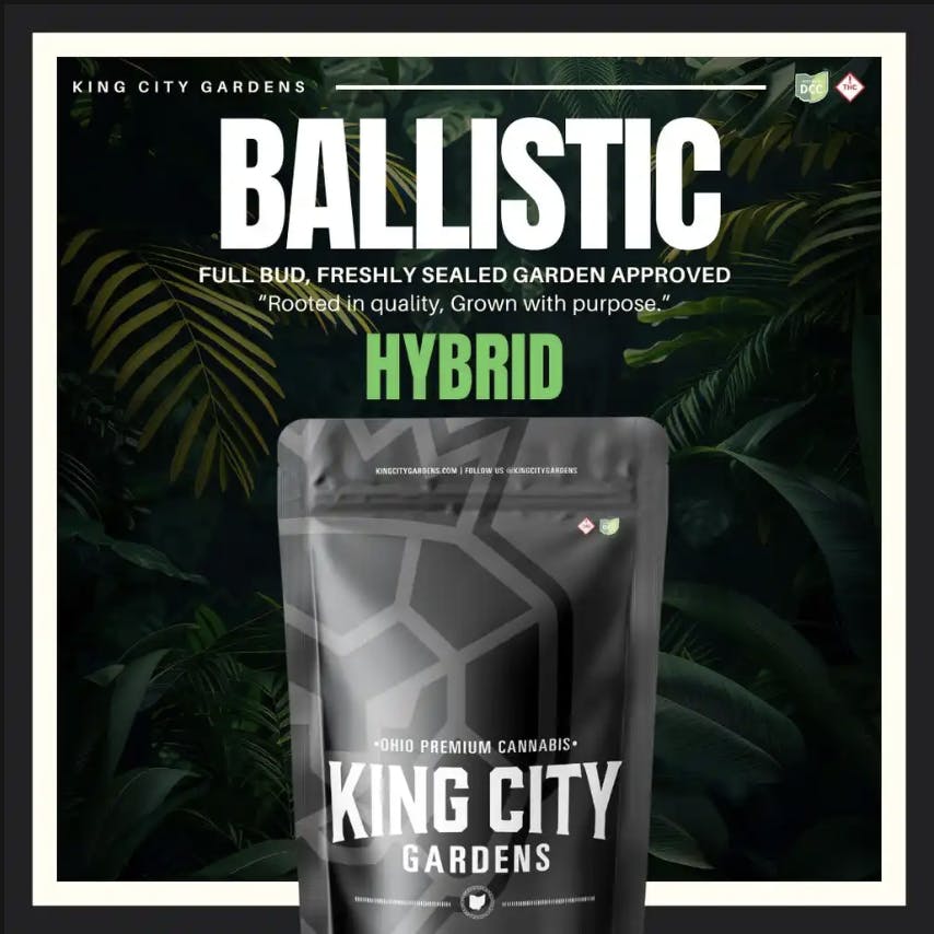 King City Gardens - King City Gardens | Premium Flower | Ballistic - 14.15g - 1