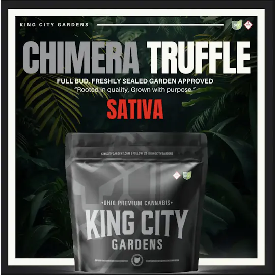King City Gardens - King City Gardens | Silver | Chimera Truffle - Flower Smalls 2.83g - 1