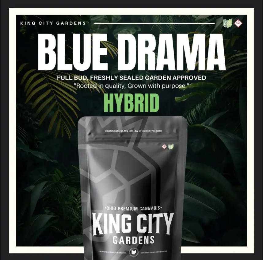 King City Gardens - King City Gardens | Premium Flower | Blue Drama - 14.15g - 1