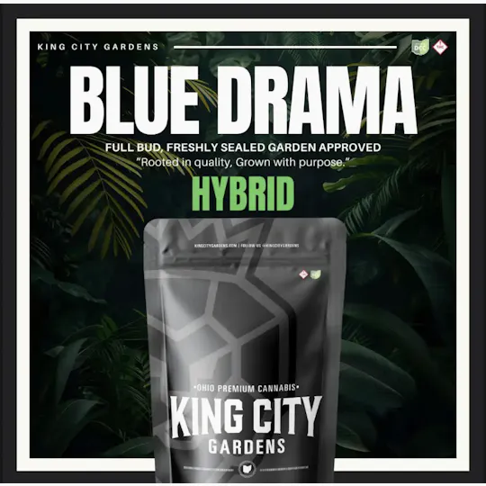 King City Gardens - King City Gardens | Premium Flower | Blue Drama - 14.15g - 1
