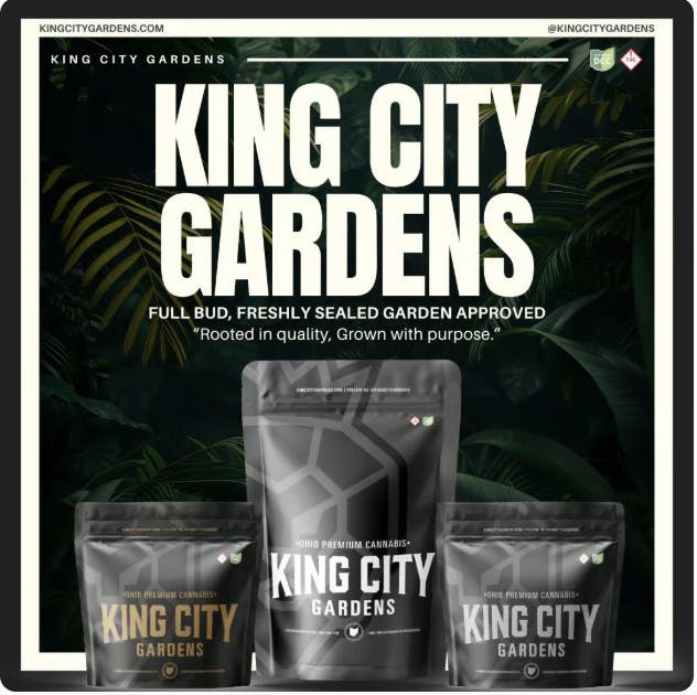 King City Gardens - King City Gardens | Premium Flower | The Button - 14.15g - 1