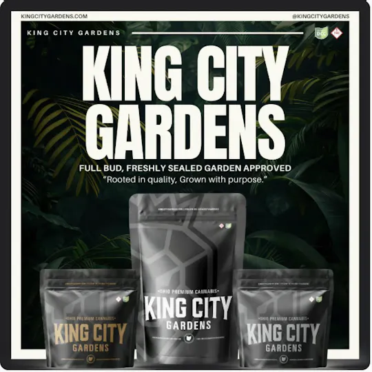 King City Gardens - King City Gardens | Premium Flower | The Button - 14.15g - 1