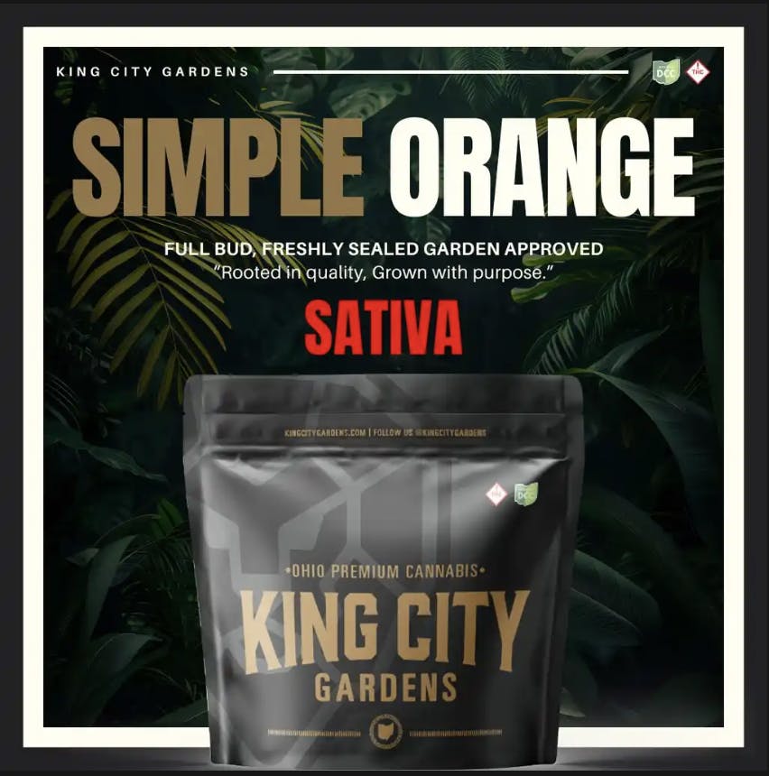 King City Gardens - King City Gardens | Gold | Simple Orange - Flower 2.83g - 1