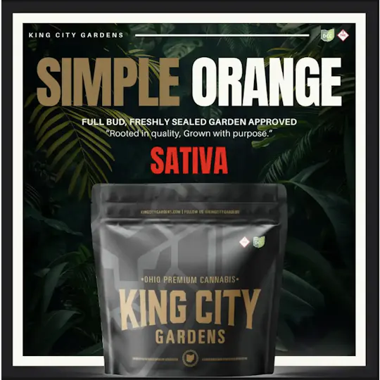 King City Gardens - King City Gardens | Gold | Simple Orange - Flower 2.83g - 1