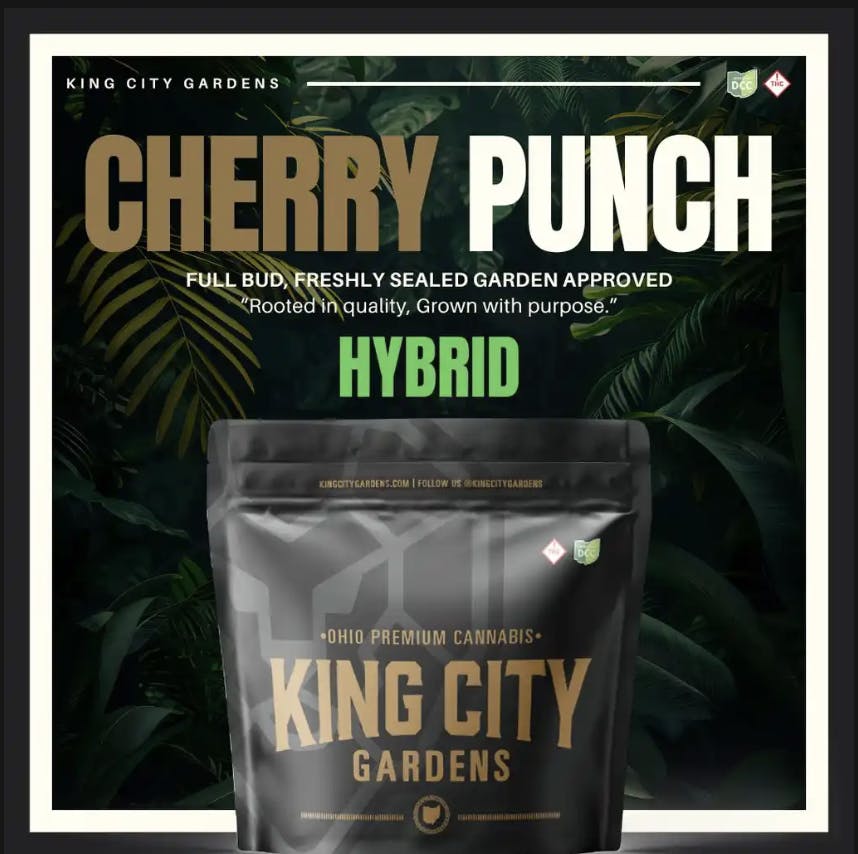 King City Gardens - King City Gardens | Gold | Cherry Punch - Flower 2.83g - 1