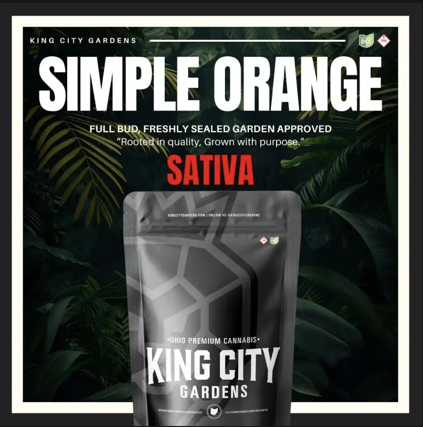 King City Gardens - King City Gardens | Premium Flower | Simple Orange - 14.15g - 1