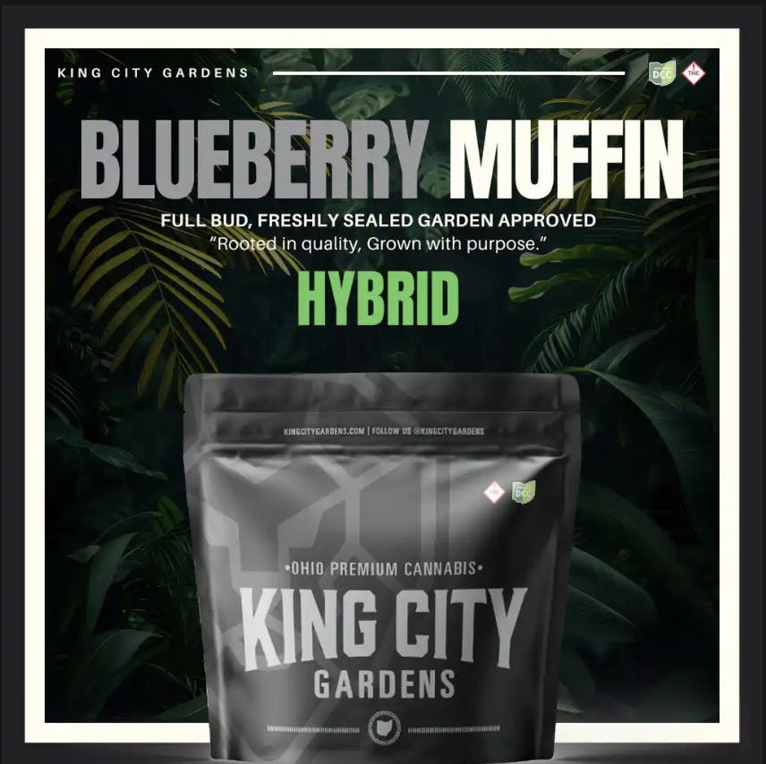 King City Gardens - King City Gardens | Silver | Blueberry Muffin - Flower Smalls 2.83g - 1