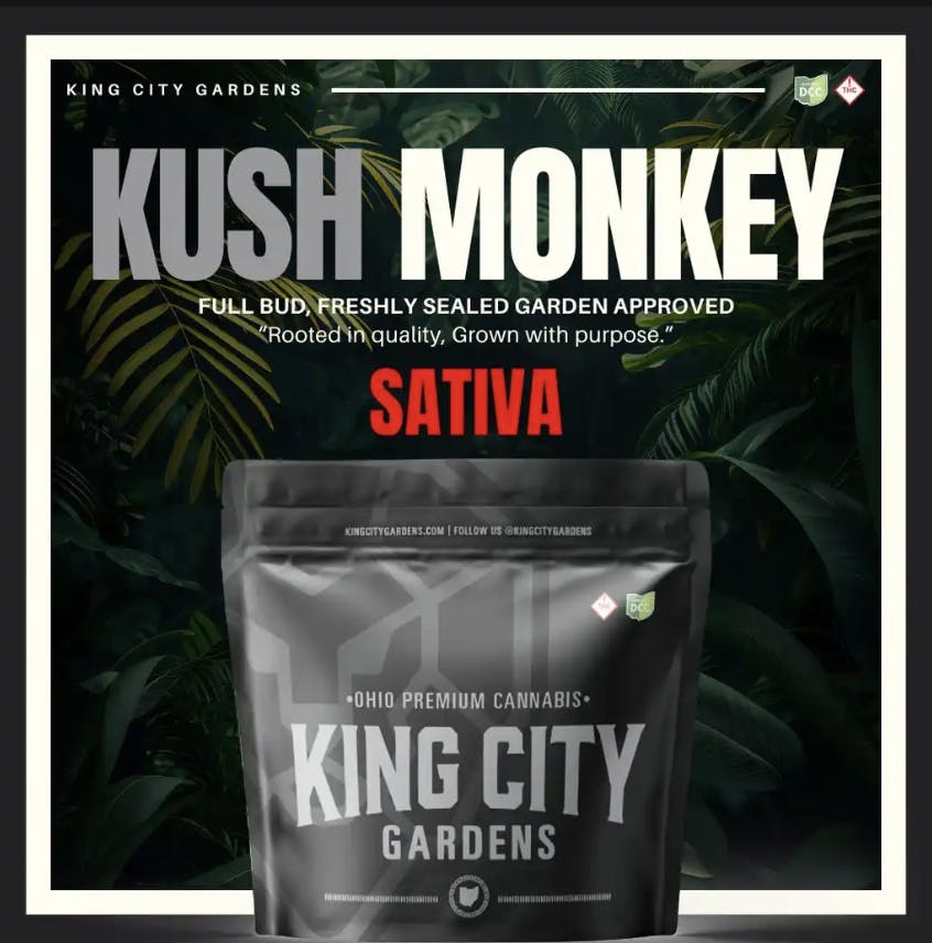 King City Gardens - King City Gardens | Silver | Kush Monkey - Flower Smalls 2.83g - 1