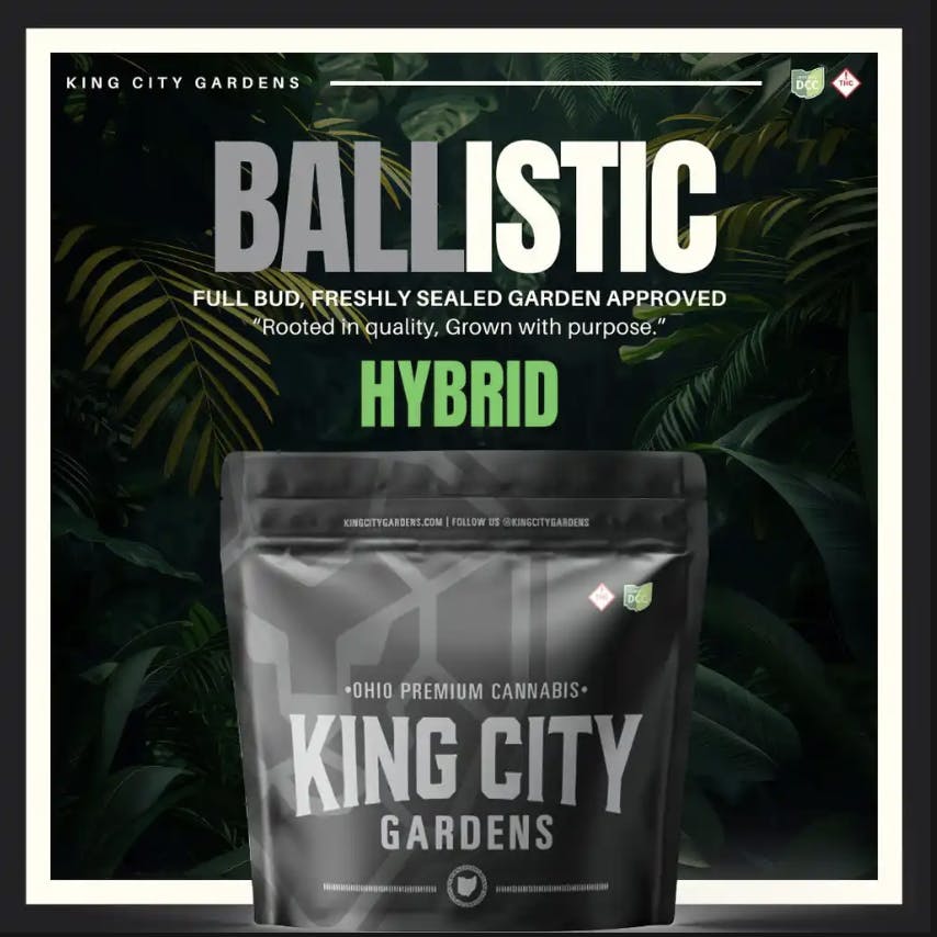 King City Gardens - King City Gardens | Silver | Ballistic - Flower Smalls 2.83g - 1