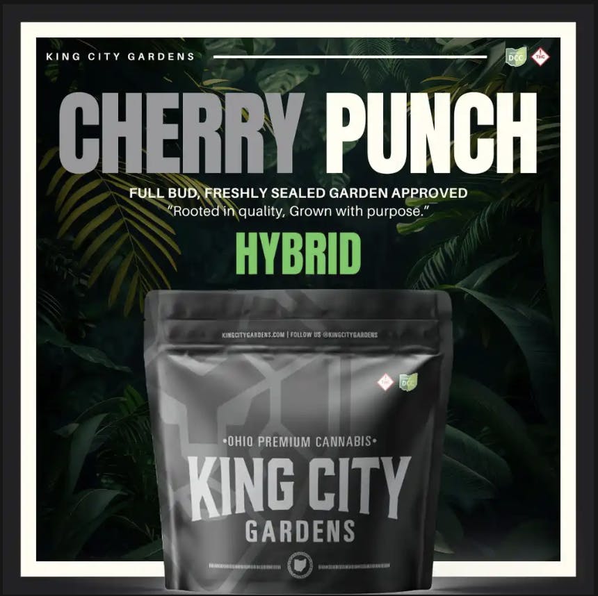 King City Gardens - King City Gardens | Silver | Cherry Punch - Smalls Flower 2.83g - 1